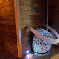 Prosaunas Sauna Wood, Thermally-Modified, Tongue & Groove, STS4 Profile, Nickel-Gap, Wall Material - view 3