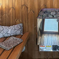 Prosaunas Sauna Wood, Thermally-Modified, Tongue & Groove, STS4 Profile, Nickel-Gap, Wall Material - view 3