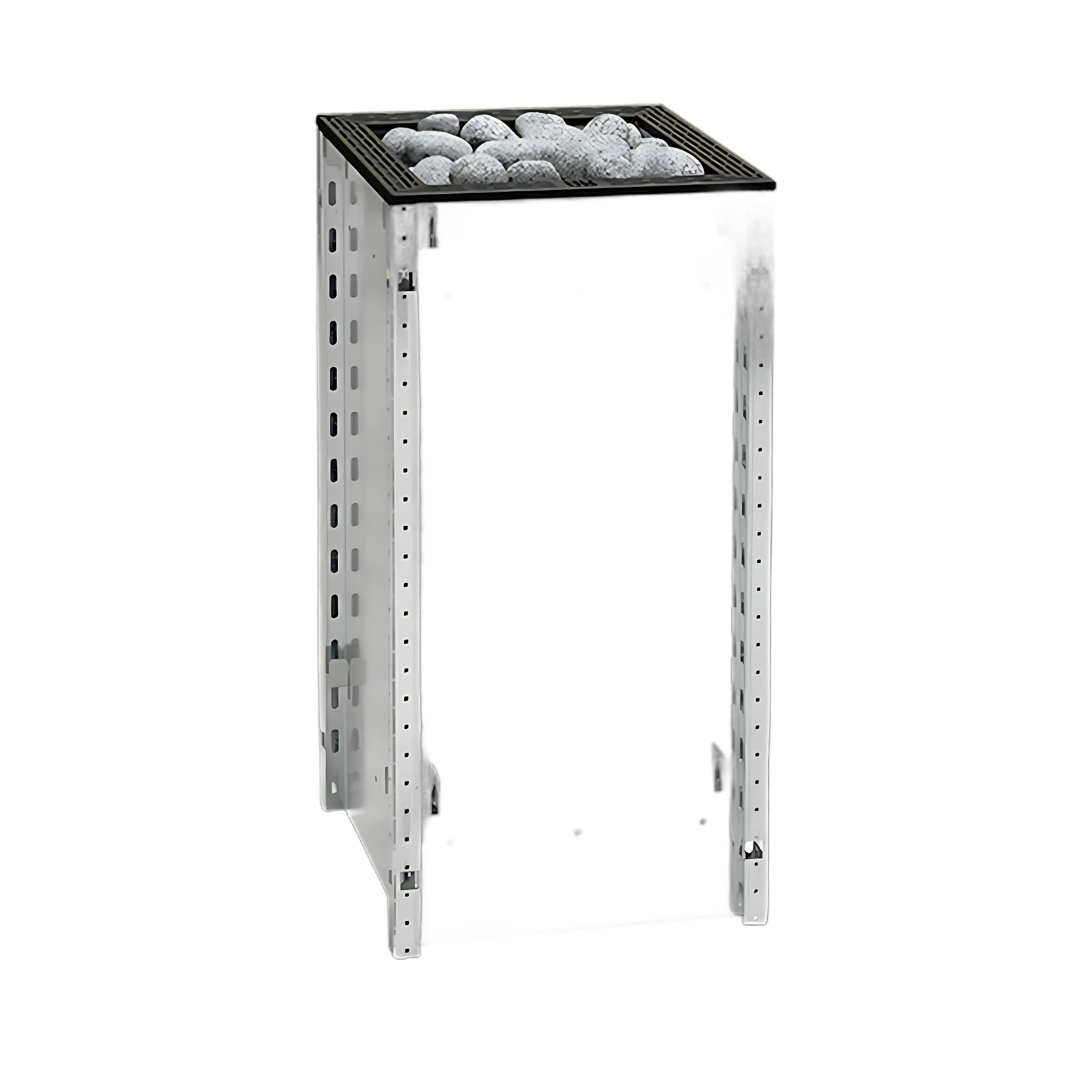 HUUM Core Sauna Heater, Without Panels, Black Top Panel