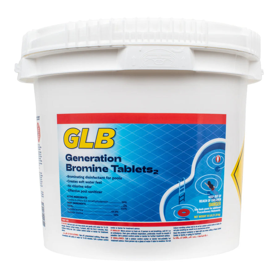 GLB GENERATION BROMINE TABLETS2 25LB — Leisure Time Part #71443
