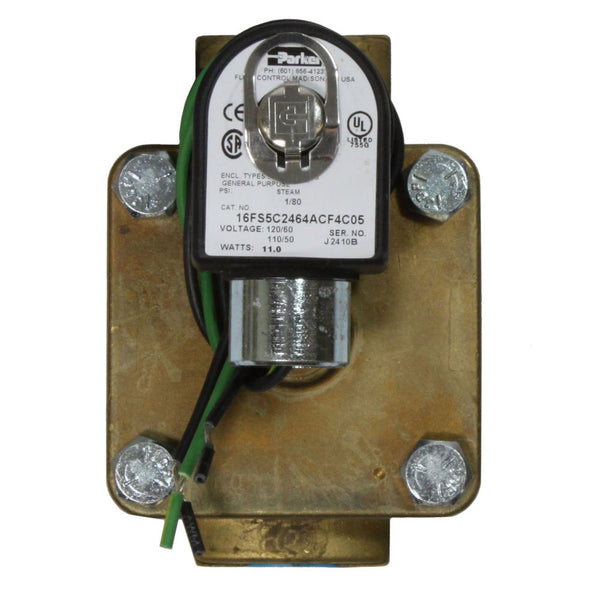 Mr.Steam Solenoid, Steam, 120V, 1/2", CU Series