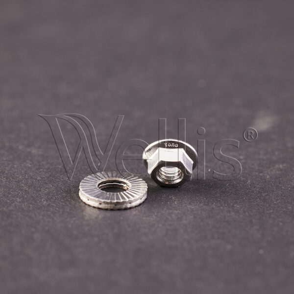 M6 nut and washer set for jet 7" Life (6 pcs) — Wellis Part #ASE0233