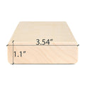 Prosaunas Sauna Wood, Smooth 4 Sides Eased Edges, SHP Profile, Bench Material - view 6
