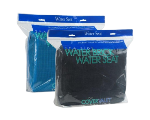 Pillow, Covervalet, Waterbrick Seat Cushion, Blue — Cover Valet Part #WATERBRICKBL