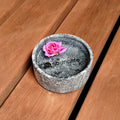 SaunaLife Drink Holder and Scent Reservoir, Carved Soapstone