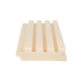 Prosaunas Sauna Wood, Tongue & Groove, Fluted Slat, Wall Material - view 4