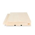 Prosaunas Sauna Wood, Tongue & Groove, STS4 Profile, Nickel-Gap, Wall Material - view 5