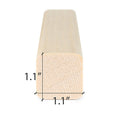 Prosaunas Sauna Wood, Smooth 4 Sides, Eased Edges, Trim Moulding, SHP Profile - view 5