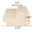 Prosaunas Sauna Wood, Tongue & Groove, Large-Gap, Wall Material - view 6