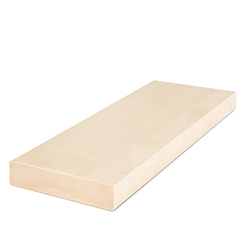 Prosaunas Sauna Wood, Smooth 4 Sides Eased Edges, SHP Profile, Bench Material