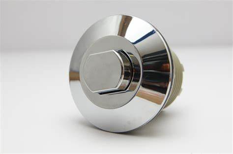 Air Button, Presair Contemporary, Chrome — PresAir Part #B225C
