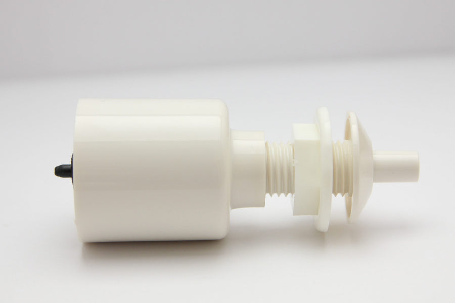 Air Button, Presair Small Bezel, Short Stem, White — PresAir Part #B513WS