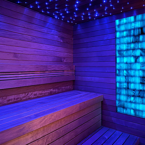 Prosaunas Customizable Himalayan Salt Sauna Wall Kit - view 2