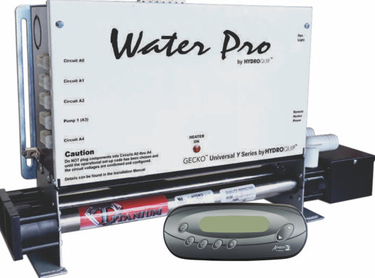Control System, Gecko Y Series, Slipstream Heater, 3 Wire — HydroQuip Part #CS6P52Y-S-3W-4