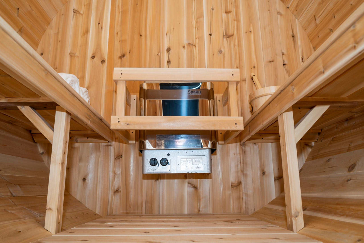 Canadian Timber Harmony Barrel Sauna - view 3