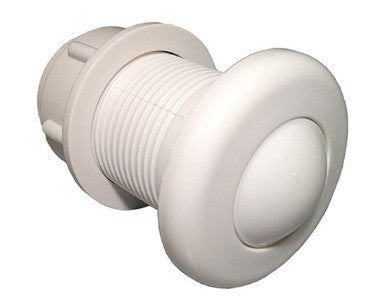 Button Assy, Air, Futura, White — Hydrabath Part #FBA-01