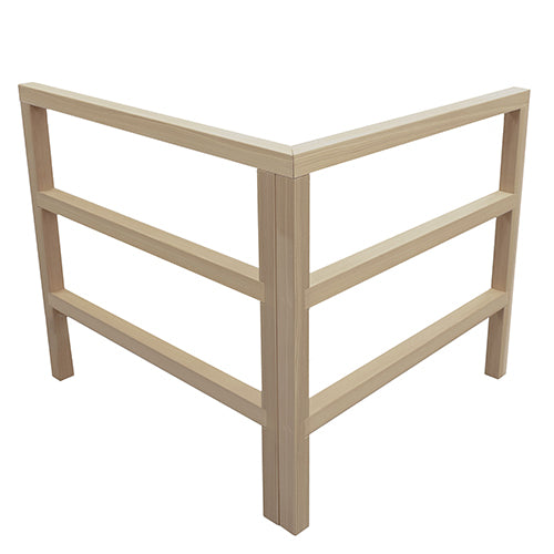 Finlandia 2 Sided, Cedar Heater Guard, For FIN/FLB/KV Heaters, Right Return