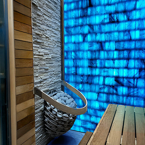 Prosaunas Customizable Himalayan Salt Sauna Wall Kit - view 3