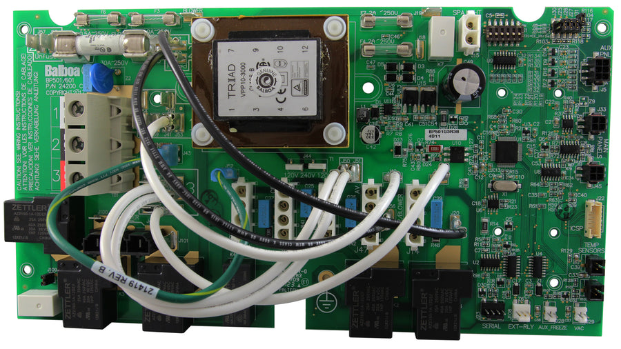 Circuit Board, Balboa, BP501-G3-BP5X — Balboa Part #G1353