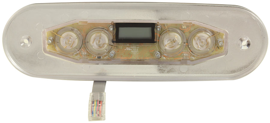 Spaside Control, Balboa VL400, 4-Button, LCD, Less Overlay — Balboa Part #G8240