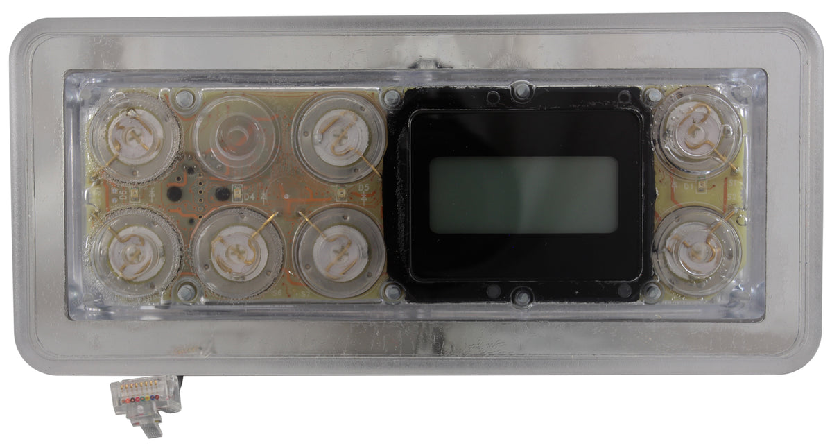Spaside Control, Balboa Serial Standard, VL701S, 7-Button — Balboa Part #G8271