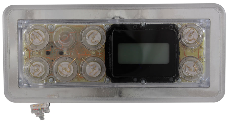 Spaside Control, Balboa Serial Standard, VL701S, 7-Button — Balboa Part #G8271