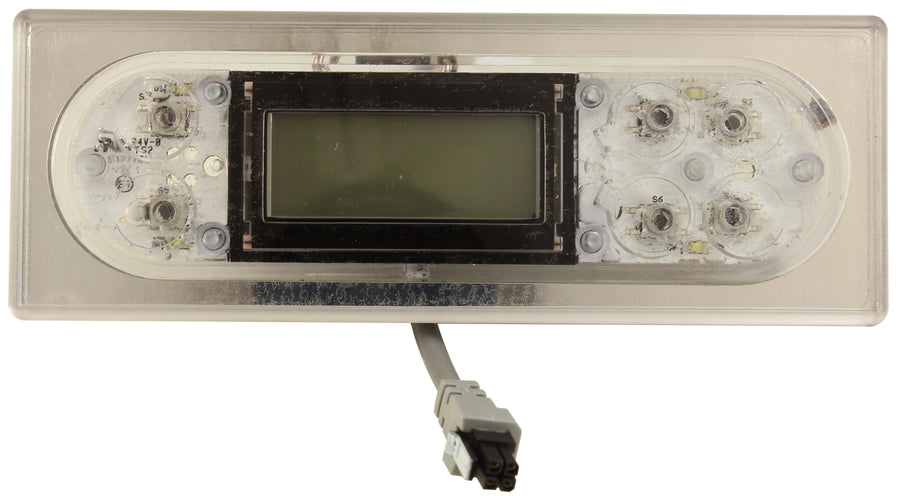 Spaside Control, Balboa TP500, No Overlay, 6-Button — Balboa Part #G8450