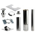 HUUM Sauna Wood Stove Chimney Set, Thru-Ceiling - view 4