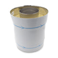 HUUM Double-Wall Straight Pipe, 0.25m