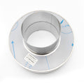 HUUM Double-Wall Welded Chimney Base - view 2