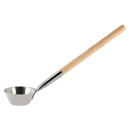 Rento Sauna Ladle, Stainless Steel w/ Birch Wood Handle