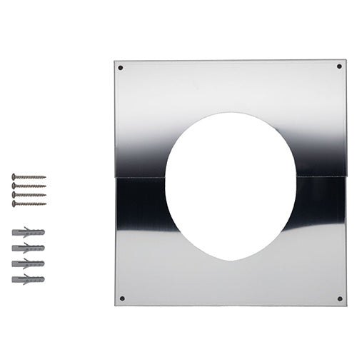 Harvia Lead-Through Flange, Stainless Steel