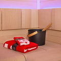 Harvia Red Sauna Bath Towel, 28x56 - view 4