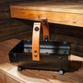 Harvia Sauna Bucket, Black Steel w/ Thermo-Aspen - view 2