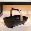 Harvia Sauna Bucket, Black Steel w/ Thermo-Aspen - view 3