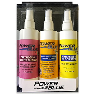 Power Blue Spa Maintenance Kit - 3 Pack (6/case) — Jacks Magic Part #JMPBSPAMAINTENANCE