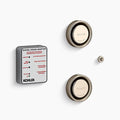 Kohler Invigoration Series Tandem Digital Steam Adapter Kit with Two Steam Heads, Temperature Sensor, Adapter - view 5