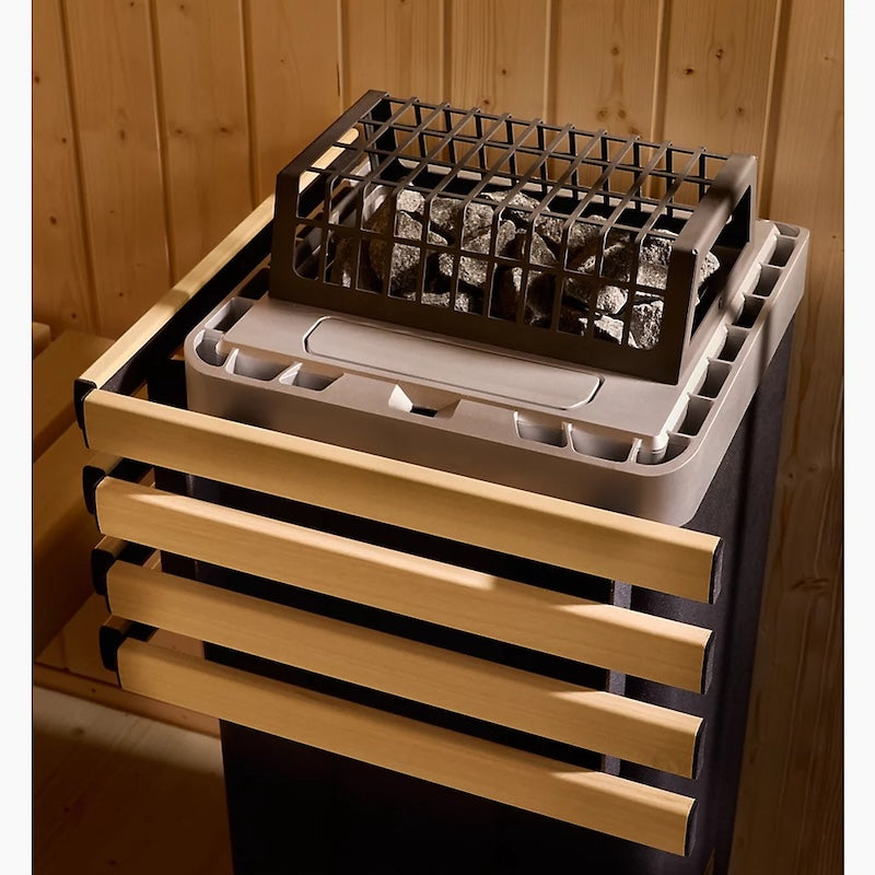 Kohler C1 Indoor Sauna – Scandinavian Spruce — Scandinavian Spruce sauna (view 4)