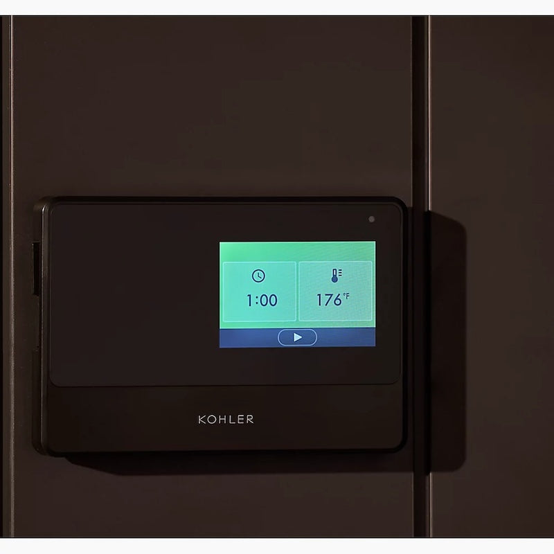 Kohler C1 Indoor Sauna – Scandinavian Spruce — Scandinavian Spruce sauna (view 5)