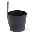 Kolo Sauna Bucket with straight handle, Bamboo/Aluminum, 1Gal - view 4
