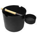 Kolo Sauna Bucket and Ladle Set, Bamboo/Aluminum, 1Gal - view 5