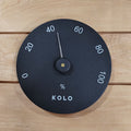 Kolo Hygrometer, Round, Black - view 2