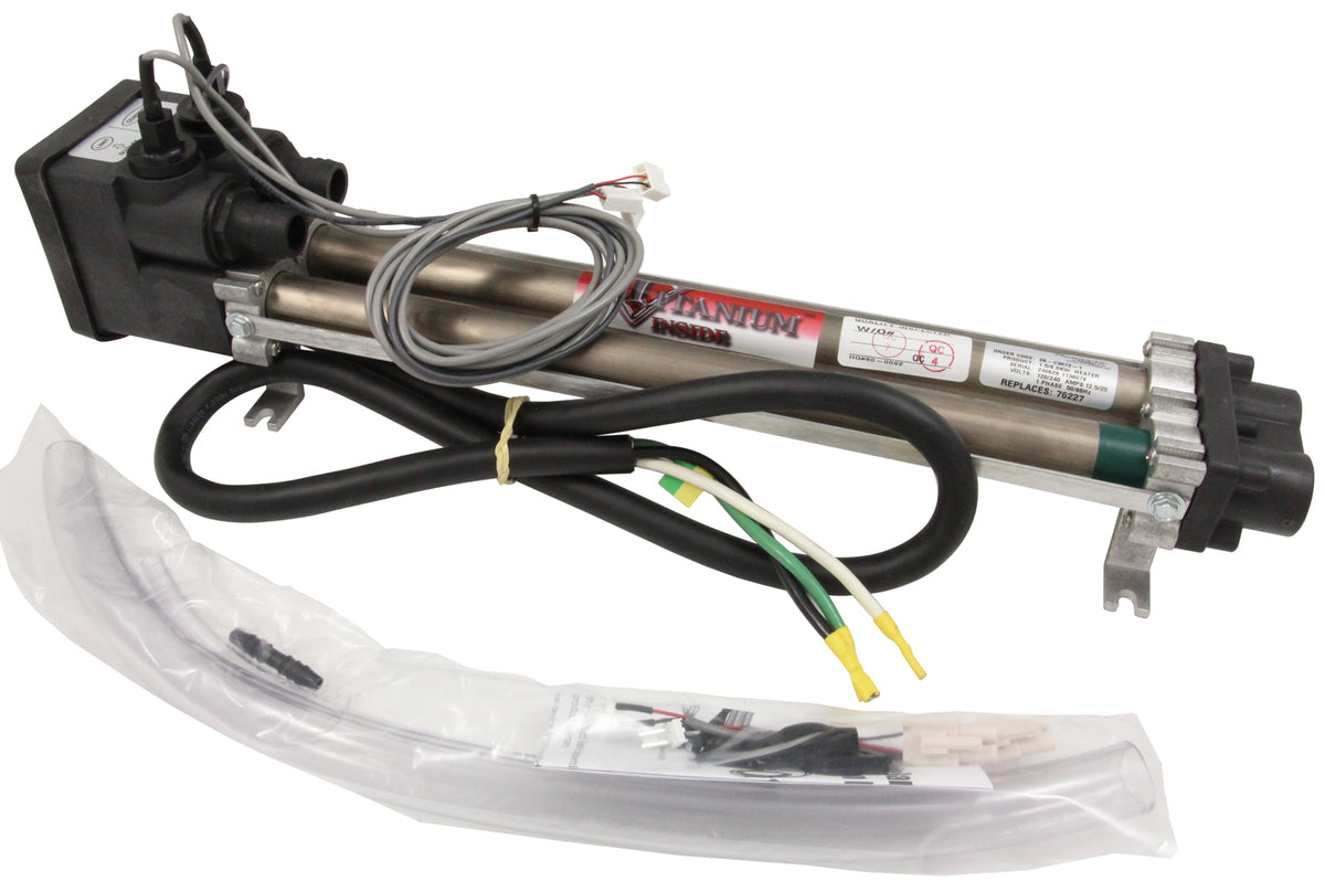 Heater, 6.0 kW/1.5kW, Double Barrel with Pressure Switch — HydroQuip Part #26-C3072-1