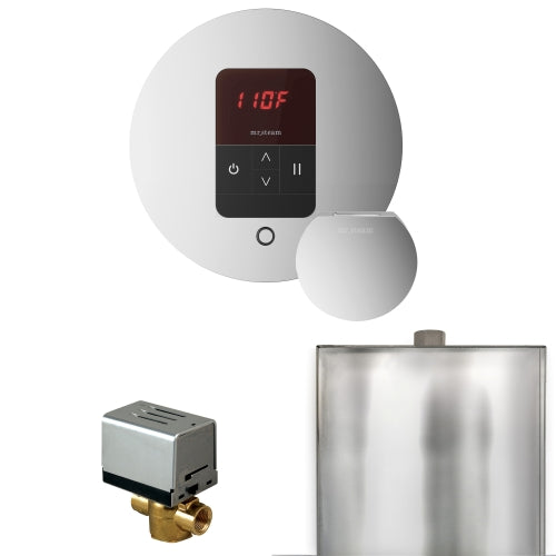 Mr.Steam Basic Butler Steam Shower Control Package w/ iTempo Control and Aroma Designer Finish SteamHead