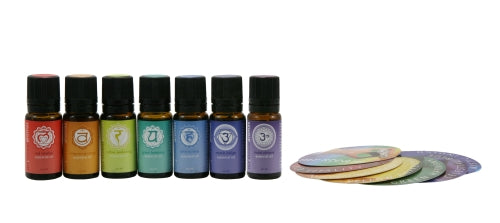 Mr.Steam Chakra Aroma Oil, 7-Pack, 10mL - view 3