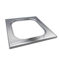 Mr.Steam Flush Bezel for AirTempo Control, Square, Polished Chrome