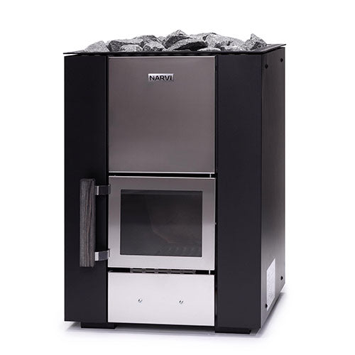 Narvi Kota Kuru 14 Wood-Burning Sauna Stove – front view