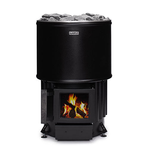 Narvi Luosto Cage Sauna Stove – front view