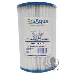 Filter Cartridge, Diameter: 6", Length: 9-1/8", Top: Handle — ProAqua Part #PA-647