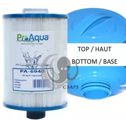 Filter Cartridge, Diameter: 6", Length: 8-1/4", Top: Handle — ProAqua Part #PA-6940